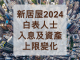 居屋2024入息及資產要求變化